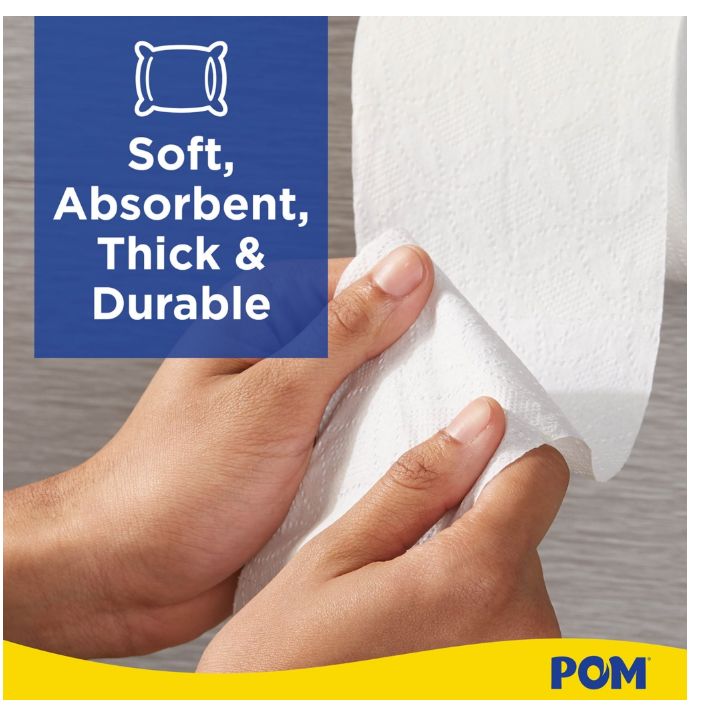 POM Toilet Paper 2-Ply (473 sheets/roll, 45 rolls)