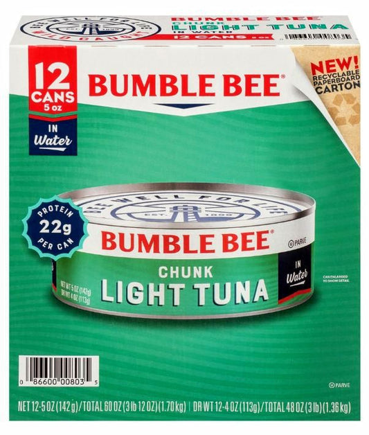 Bumble Bee Chunk Light Tuna (5 oz., 12 ct.)