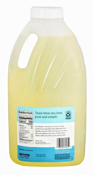 Wesson Pure Vegetable Oil