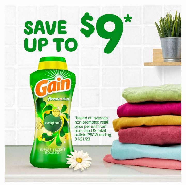 Gain In Wash Scent Booster Original Scent