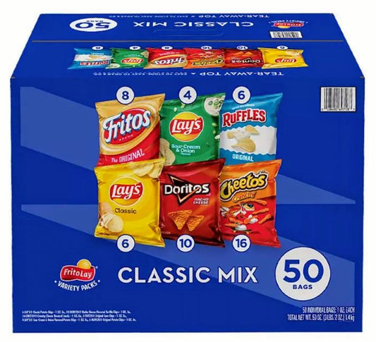 Frito-Lay Classic Mix Variety (50 pk)