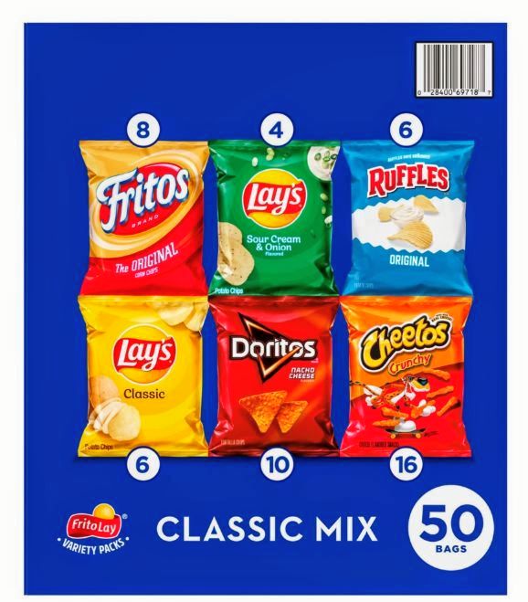 Frito-Lay Classic Mix Variety (50 pk)