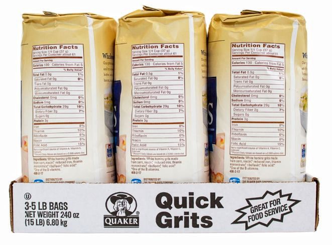 Quaker Quick 5-Minute Grits