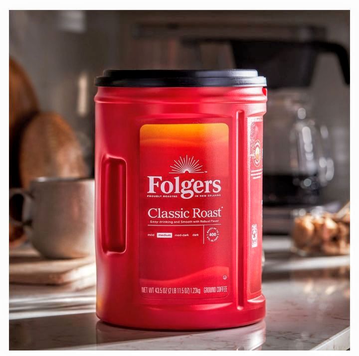 Folgers Classic Roast Ground Coffee (43.5 oz.)