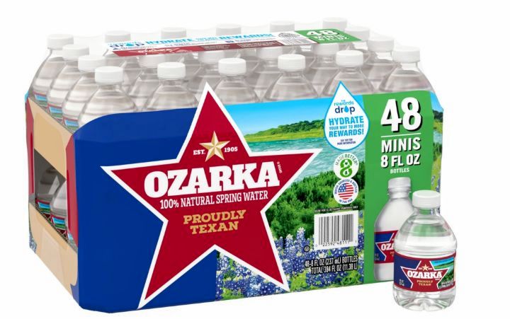 Ozarka 100% Natural Spring Water 8 oz., 48 pk.