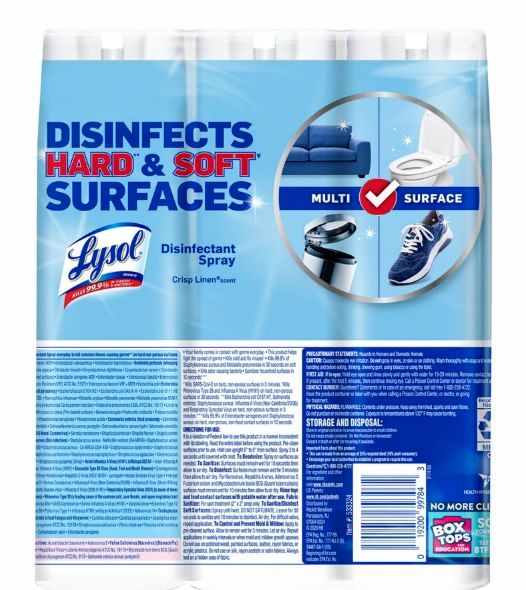 Lysol Disinfectant Spray 19 oz