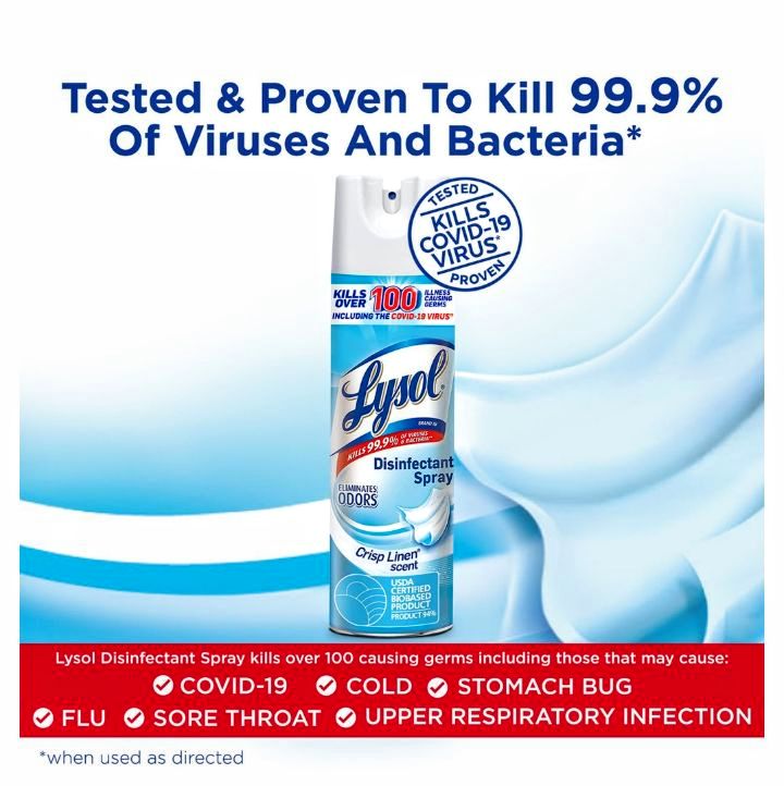 Lysol Disinfectant Spray 19 oz