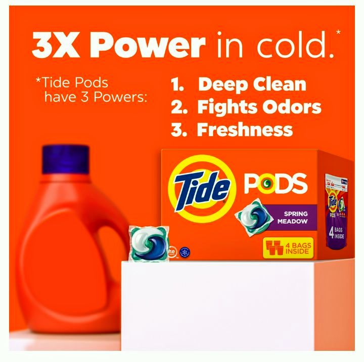 Tide PODS Liquid Laundry Detergent Flings