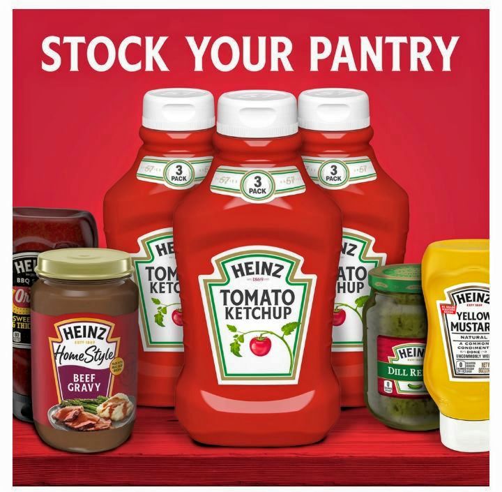 Heinz Original Tomato Ketchup (3pk 44oz)