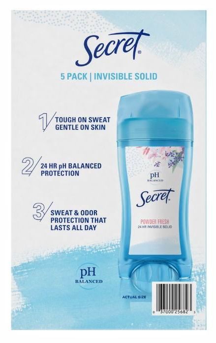 Secret Powder Fresh Deodorant (2.1 oz., 5 pk.)