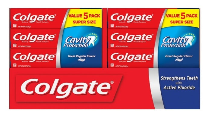 Colgate Toothpaste Regular Flavor (8 oz., 5 pk.)