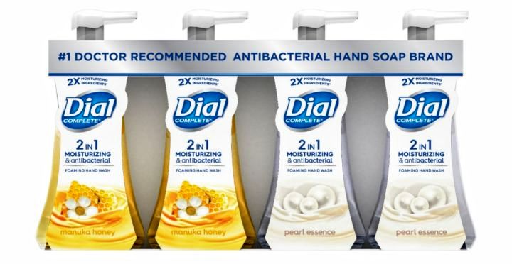 Dial Complete Foaming Hand Wash, Variety Pack (7.5 fl. oz., 4 pk.)