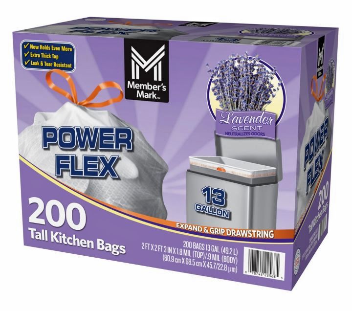 Member Mark Trash Bags (13 gal., 200 ct.)