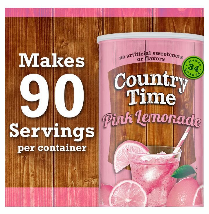 Country Time Pink Lemonade Flavored Mix Drink (82.5 oz.)