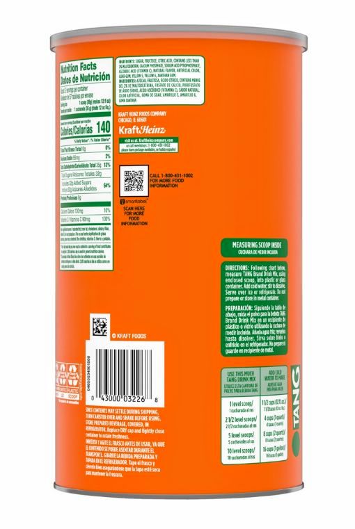 Tang Drink Mix, 72 oz.