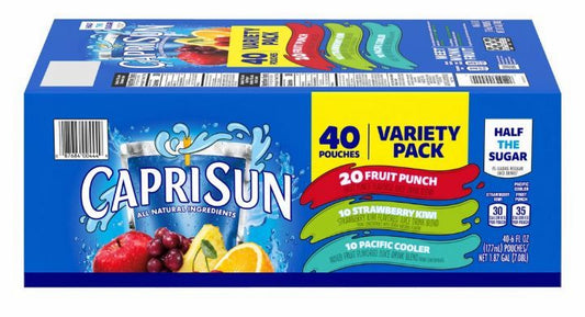 Capri Sun Variety Pack (6 fl. oz. pouches, 40 pk.)