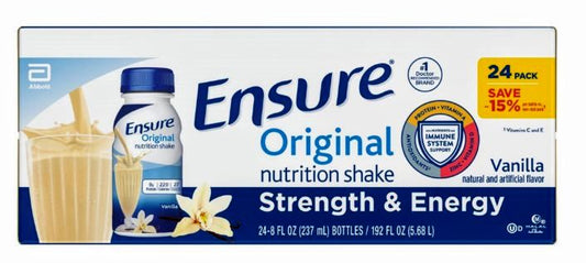 Ensure Original Nutrition Shake Vanilla (8 fl. oz., 24 ct.)