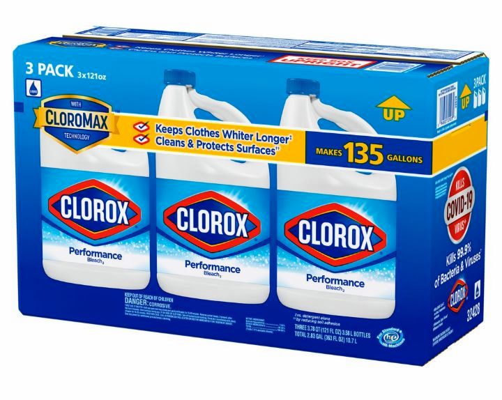 Clorox Performance Bleach (121 fl. oz./bottle, 3 pk.)