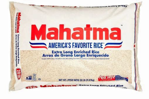 Mahatma Enriched Extra Long Grain White Rice 20 lb Bag