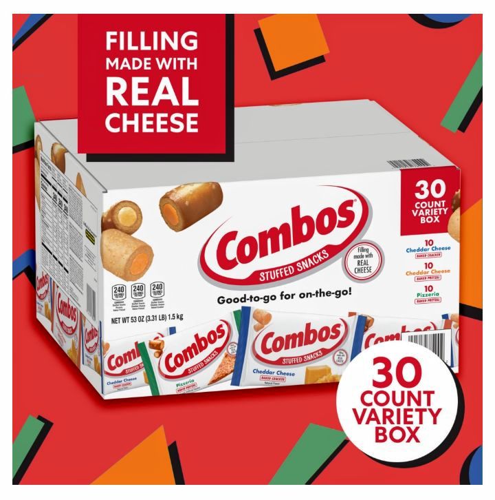 Combos Baked Snacks Variety Pack (30 ct.)