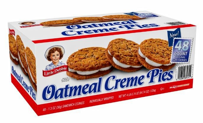 Little Debbie Oatmeal Creme Pies, 1.3 oz., 48 pk.