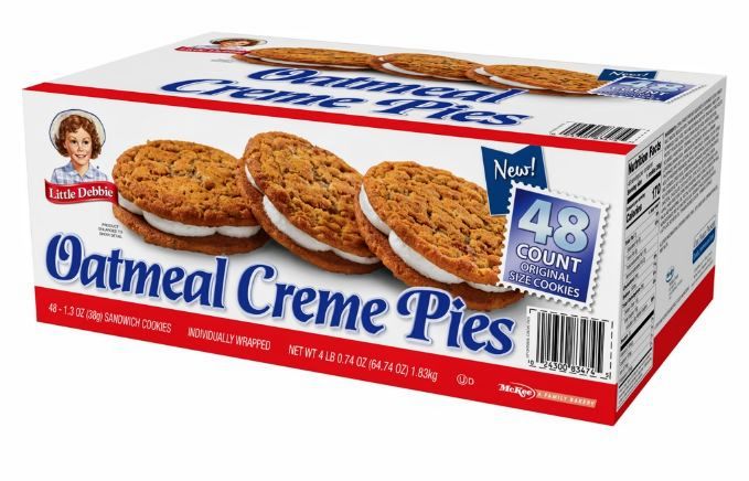 Little Debbie Oatmeal Creme Pies, 1.3 oz., 48 pk.