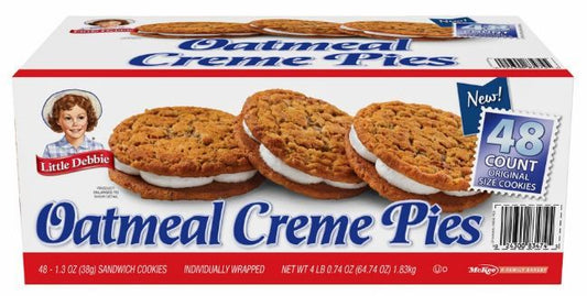 Little Debbie Oatmeal Creme Pies, 1.3 oz., 48 pk.