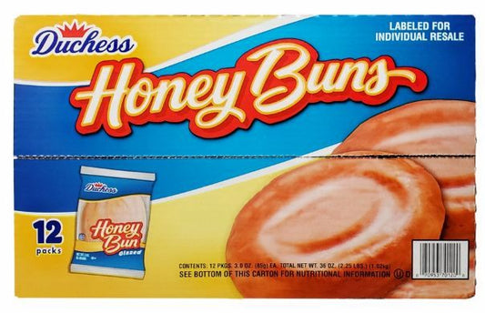 Duchess Honey Buns, 3 oz., 12 pk.