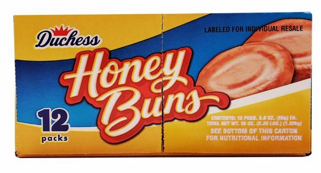 Duchess Honey Buns, 3 oz., 12 pk.