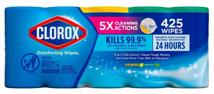 Clorox Disinfecting Cleaning Wipes 85 ct