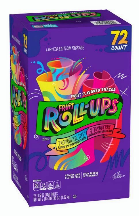 Fruit Roll-Ups Fruit Snacks Variety Pack (0.5 oz., 72 pk.)