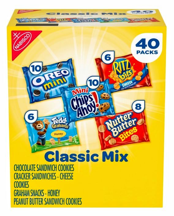 Nabisco Classic Mix Variety Pack 40 pk.