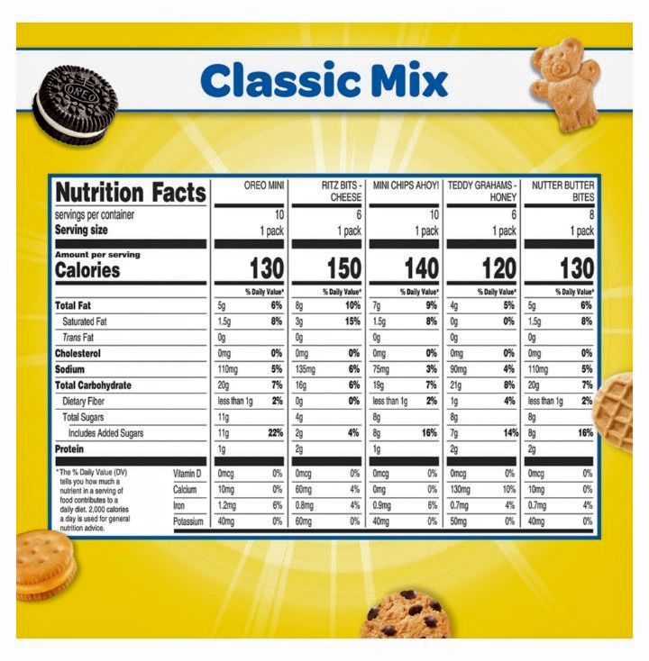 Nabisco Classic Mix Variety Pack 40 pk.