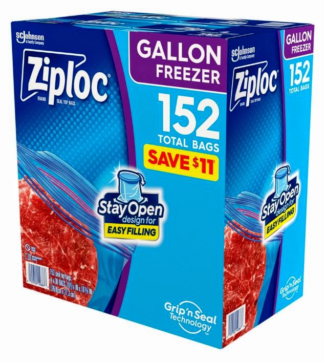 Ziploc Gallon Freezer Bags (152 ct.)