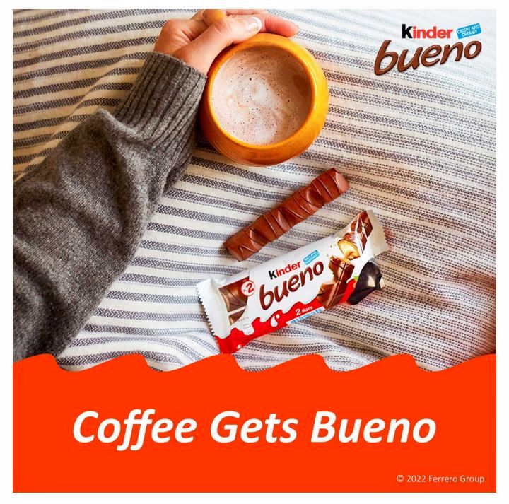 Kinder Bueno Chocolate Bars, 1.5 oz., 20 pk.