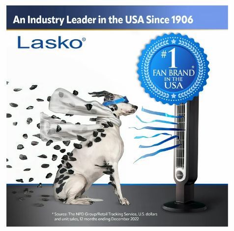 Lasko 16" Adjustable Pedestal 3-Speed Fan